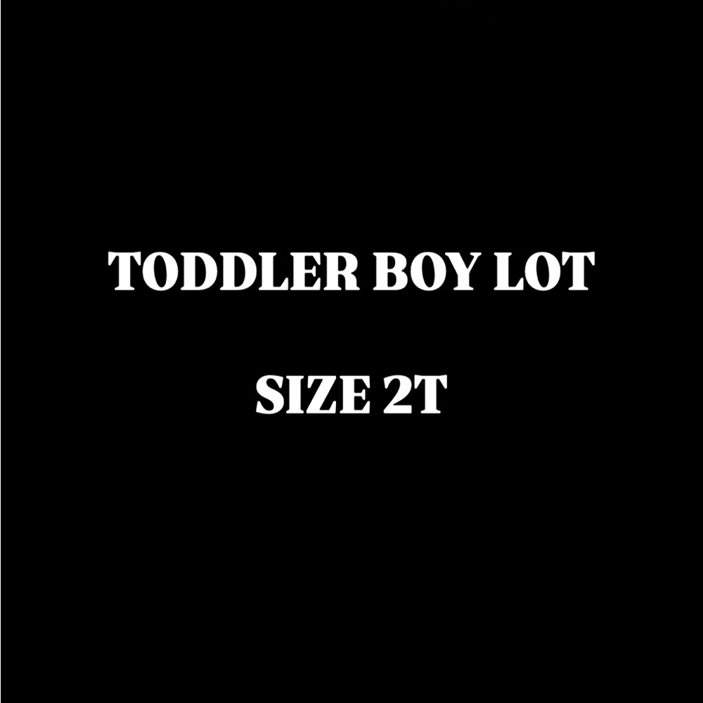 Toddler Boy Clothing Lot Size 2T